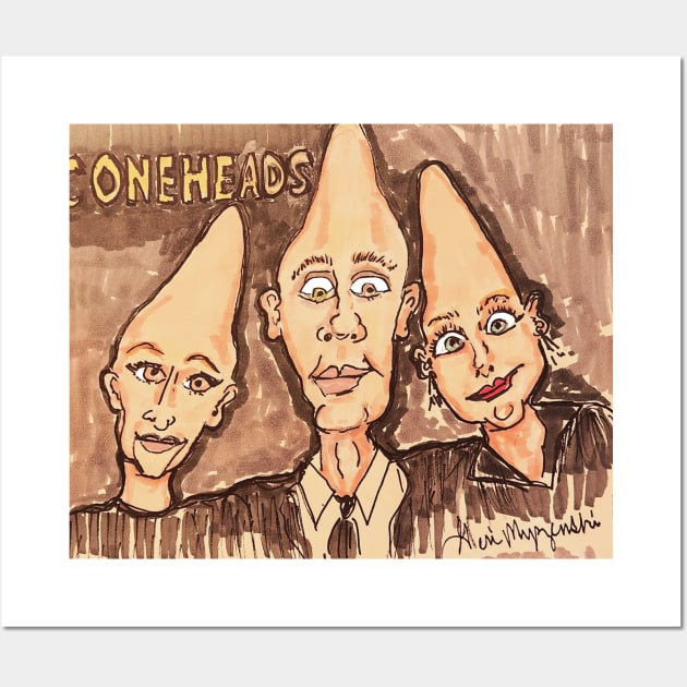 Dan Aykroyd The Coneheads Wall Art by TheArtQueenOfMichigan 